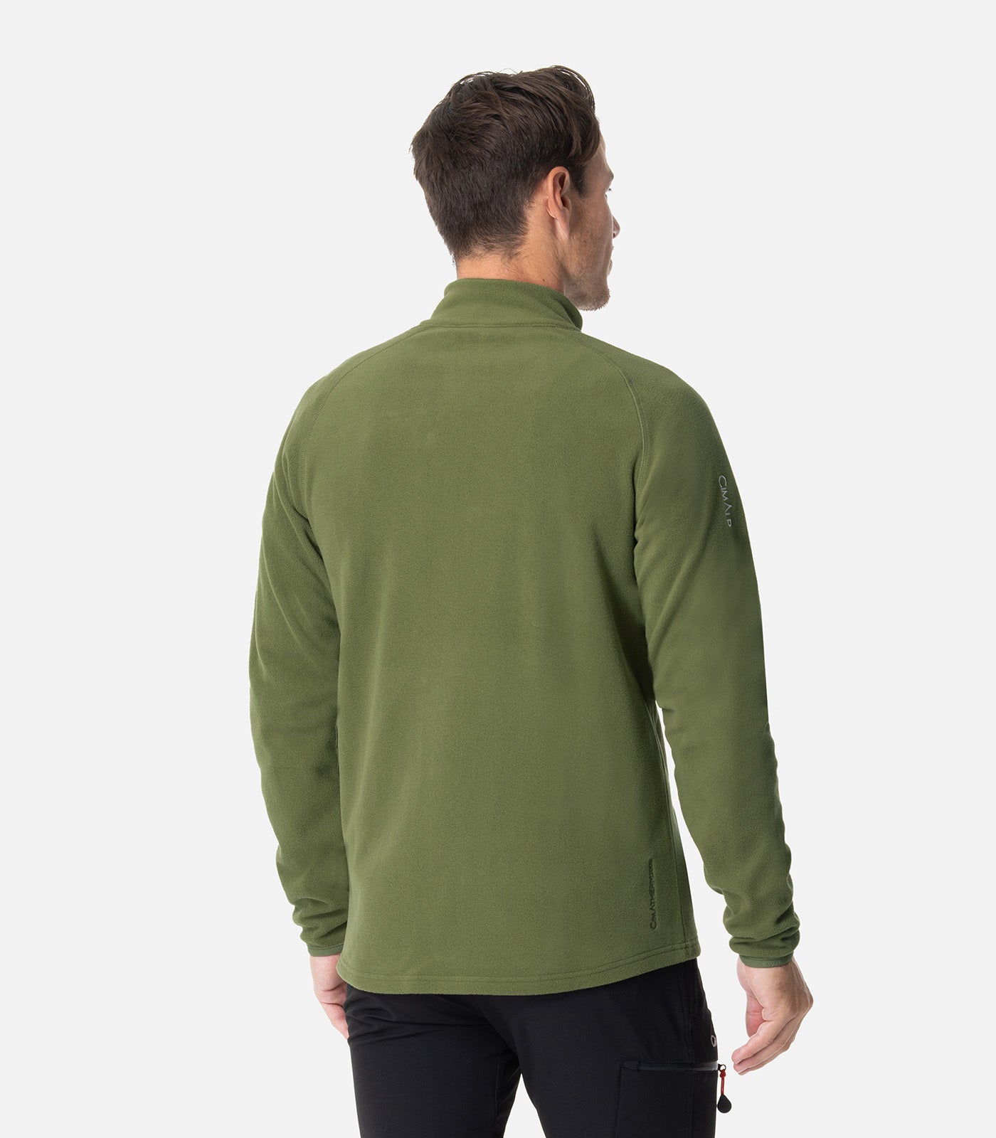 cimalp-artic-5-h-polaire-kaki-homme-outlet image 4