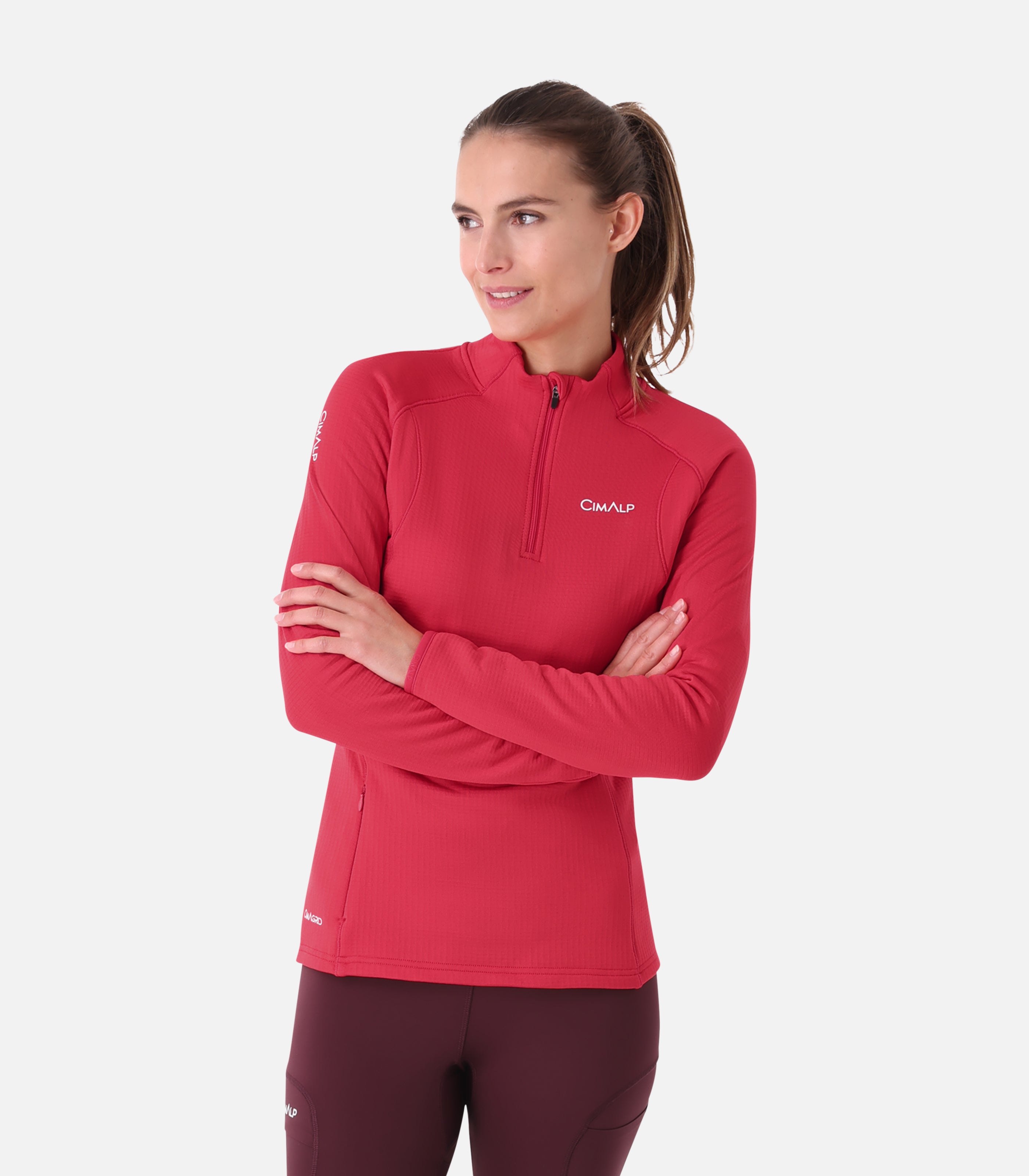 cimalp-armet-2-f-veste-polaire-femme-bleu-canard image 7