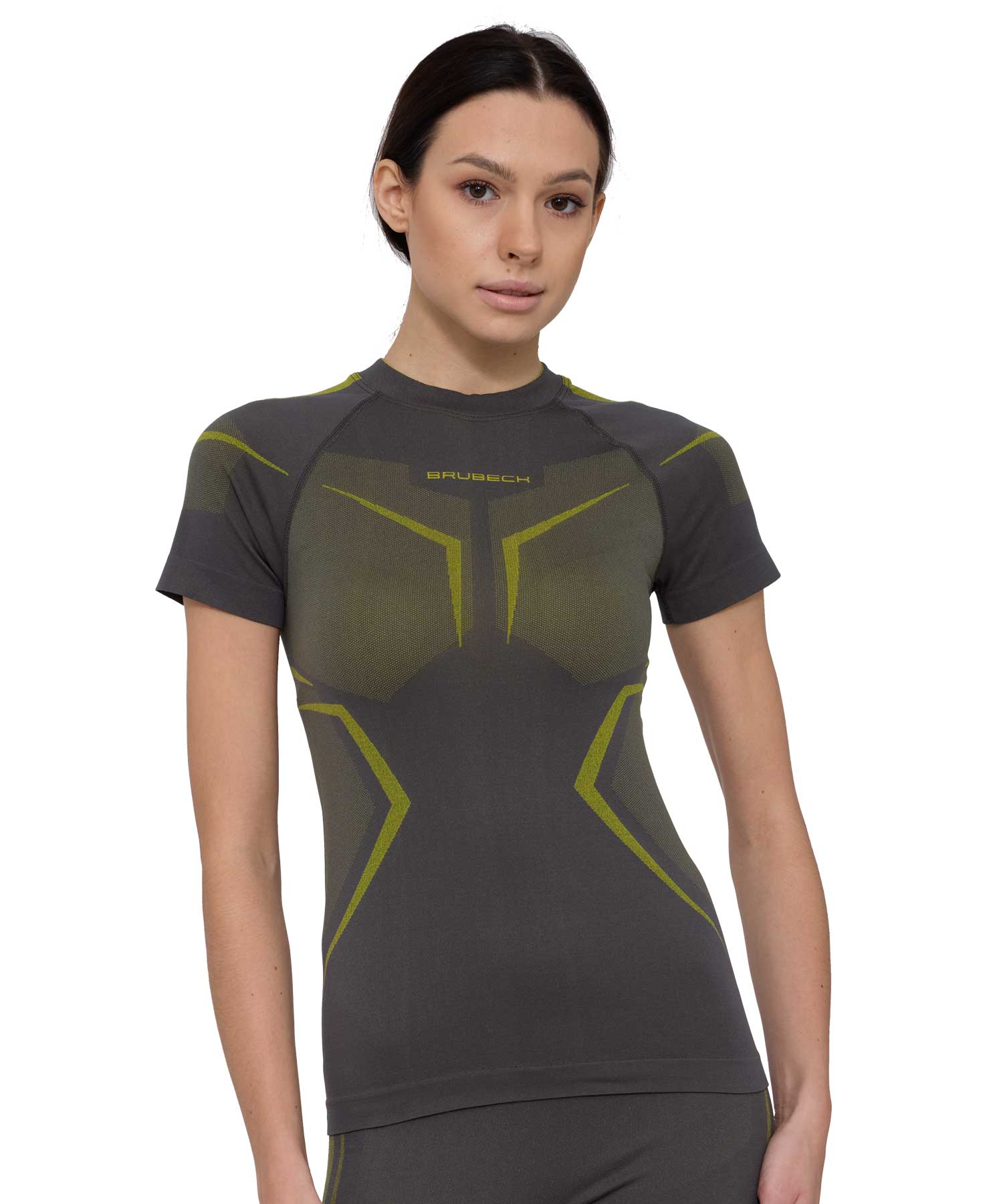 brubeck-dry-t-shirt-thermique-femme-manches-courtes-respirant image 5