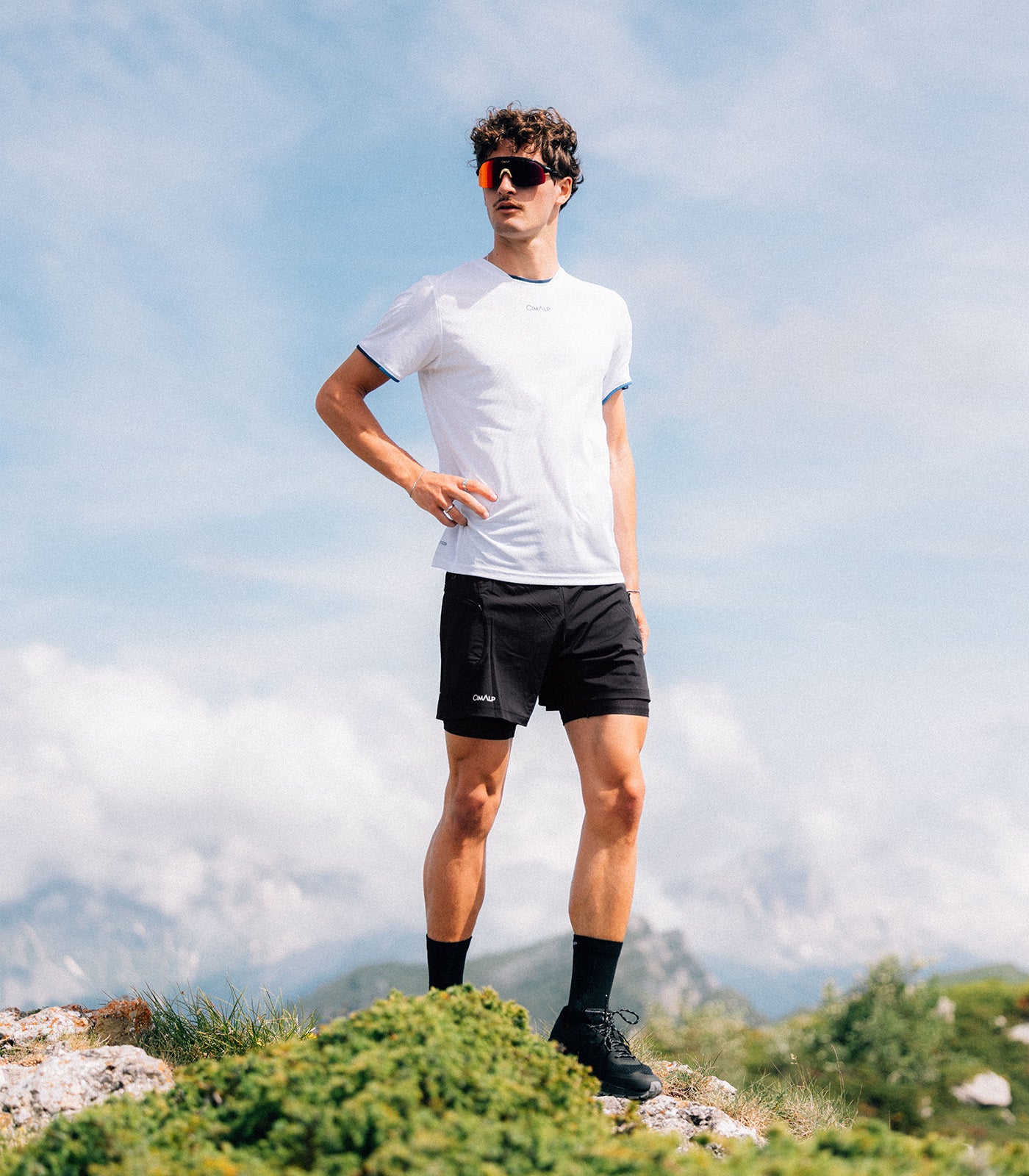 cimalp-bauges-4-h-t-shirt-trail-homme-marine image 4
