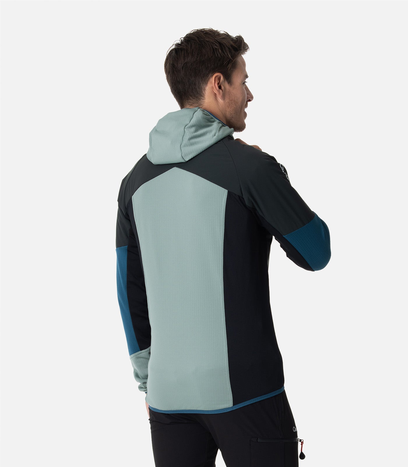 cimalp-baretti-2-h-veste-polaire-homme-noir-bleu image 4