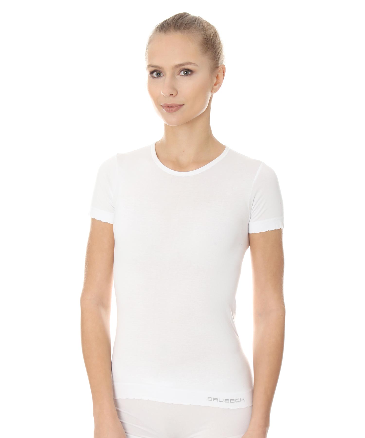 brubeck-comfort-cotton-t-shirt-coton-femme-manche-courte image 5