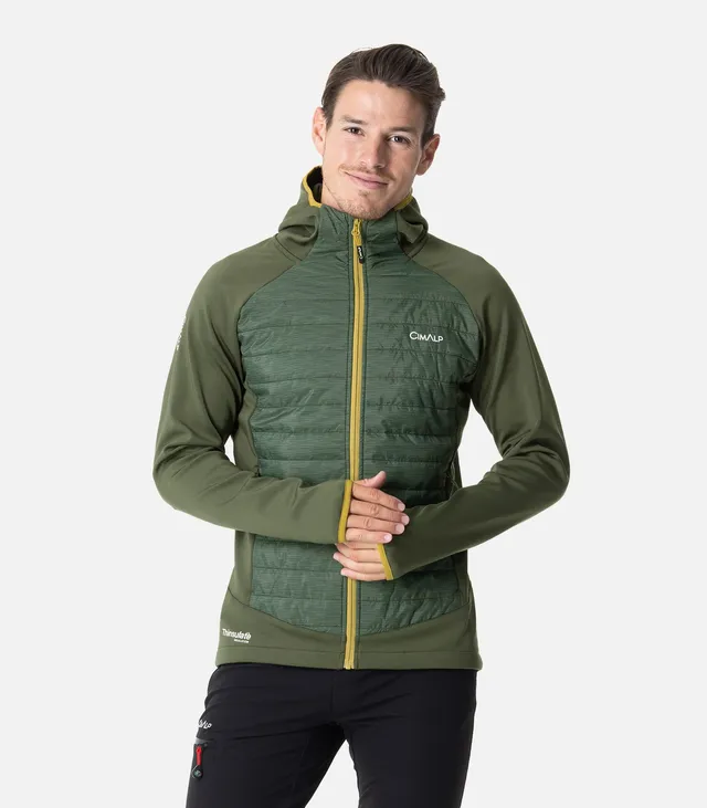 cimalp-diklo-h-veste-polaire-homme-kaki-coupe-vent image 1
