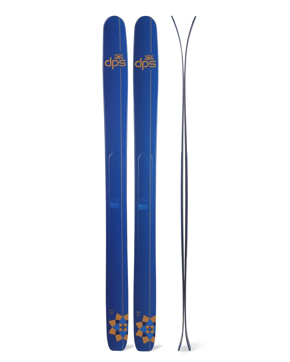 dps-lotus-117-ski-poudre-185-cm-moonlight-blue-freeride image 1