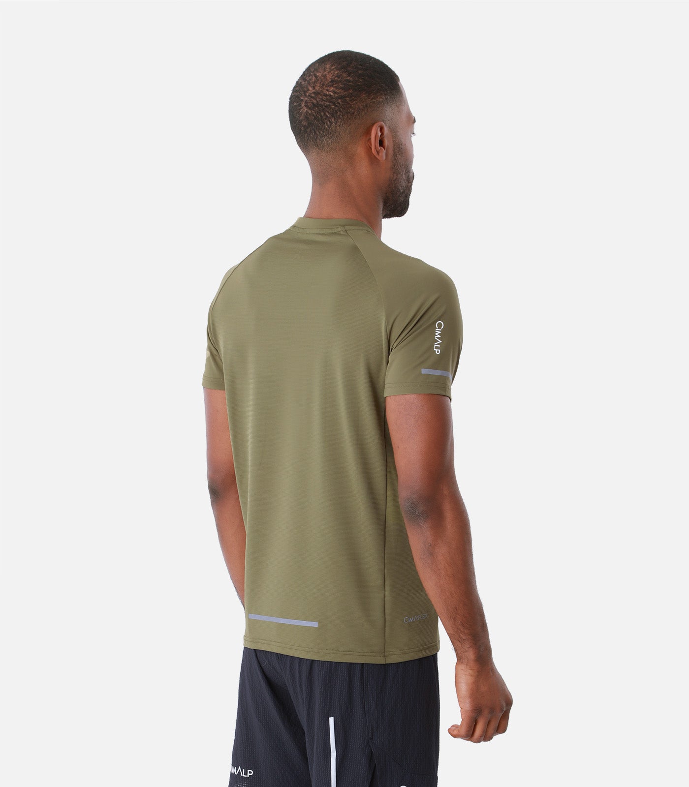 cimalp-denali-h-t-shirt-randonn-e-homme-vert-olive-respirant image 4