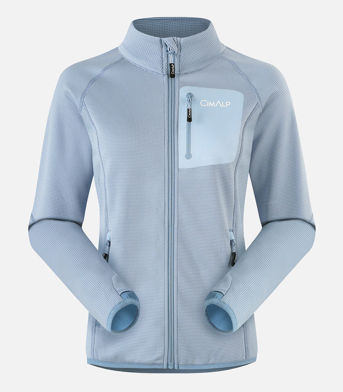 cimalp-bernaude-2-f-veste-polaire-femme-noire-stretch image 2
