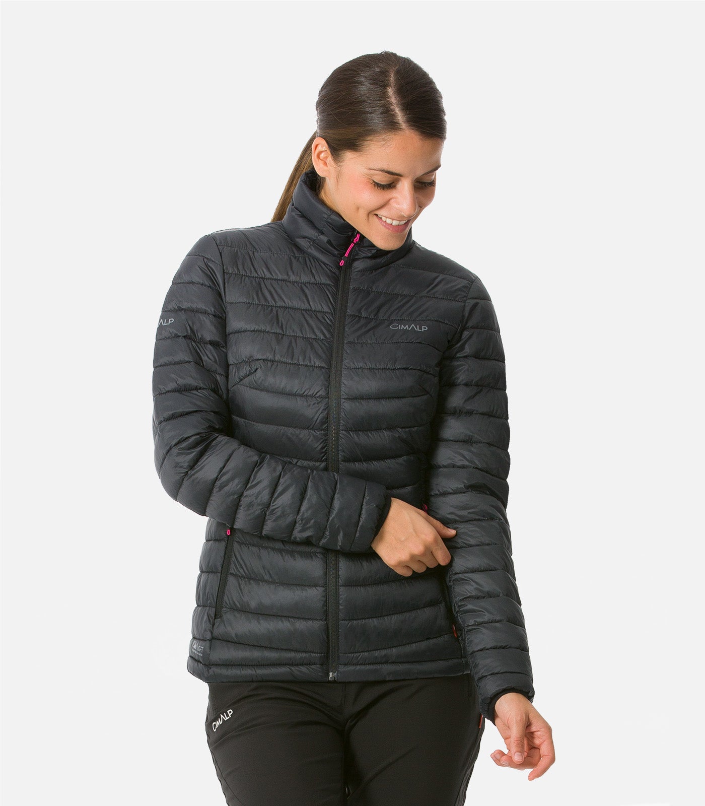 cimalp-clusaz-2-f-doudoune-femme-noire-synth-tique image 1