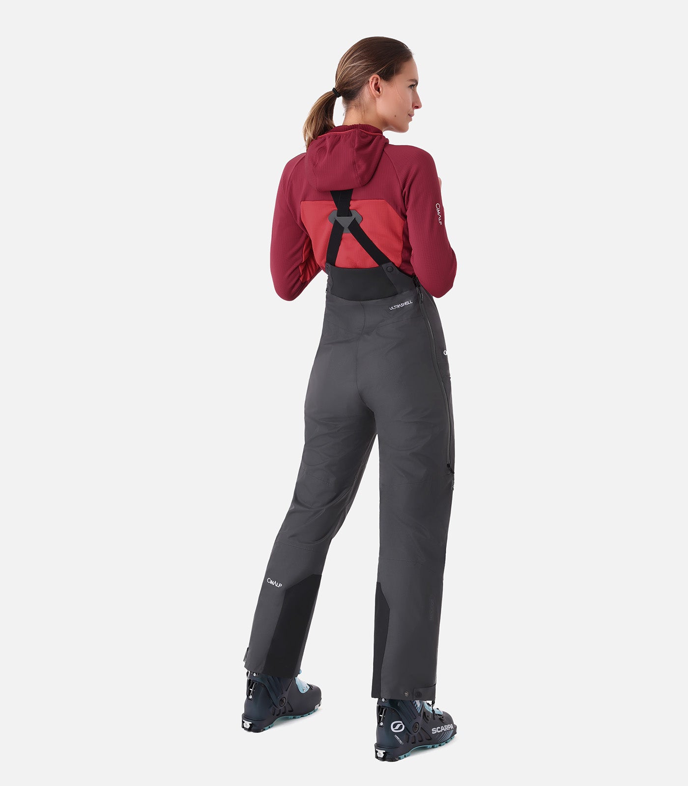 cimalp-advanced-pant-f-salopette-ski-femme-noir-imperm-able image 4