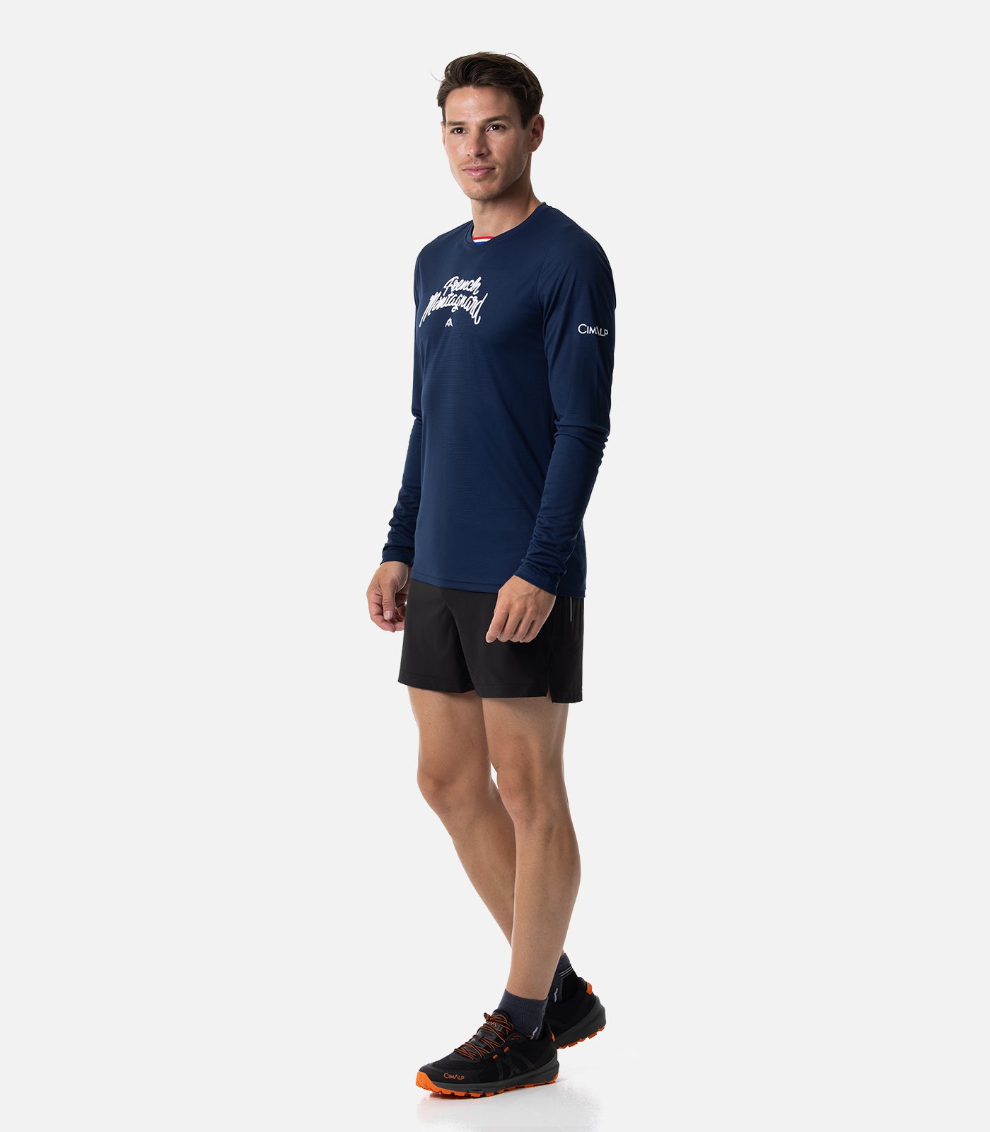 cimalp-french-montagnard-ls-t-shirt-trail-homme-marine-s image 3