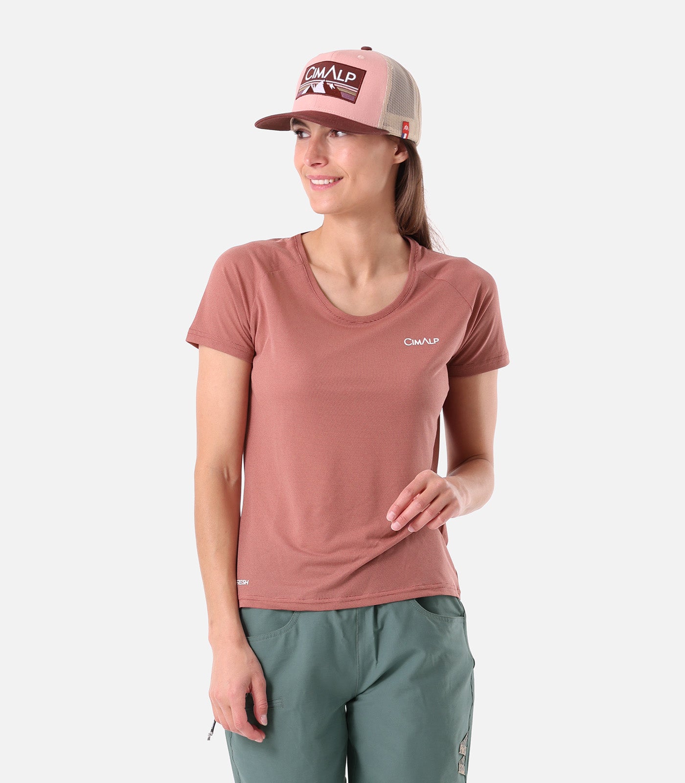 cimalp-elena-2-f-t-shirt-randonn-e-femme-bleu-gris image 4