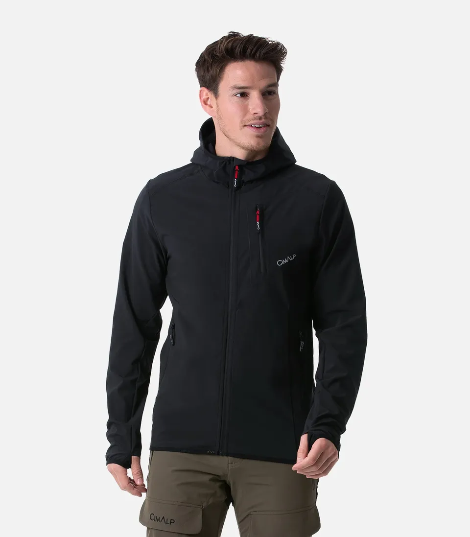 cimalp-cedero-3-h-veste-softshell-homme-kaki-coupe-vent image 1