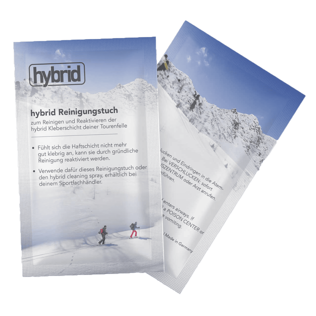 hagan-hybrid-lingettes-nettoyage-peau-ski-rando-x2 image 1
