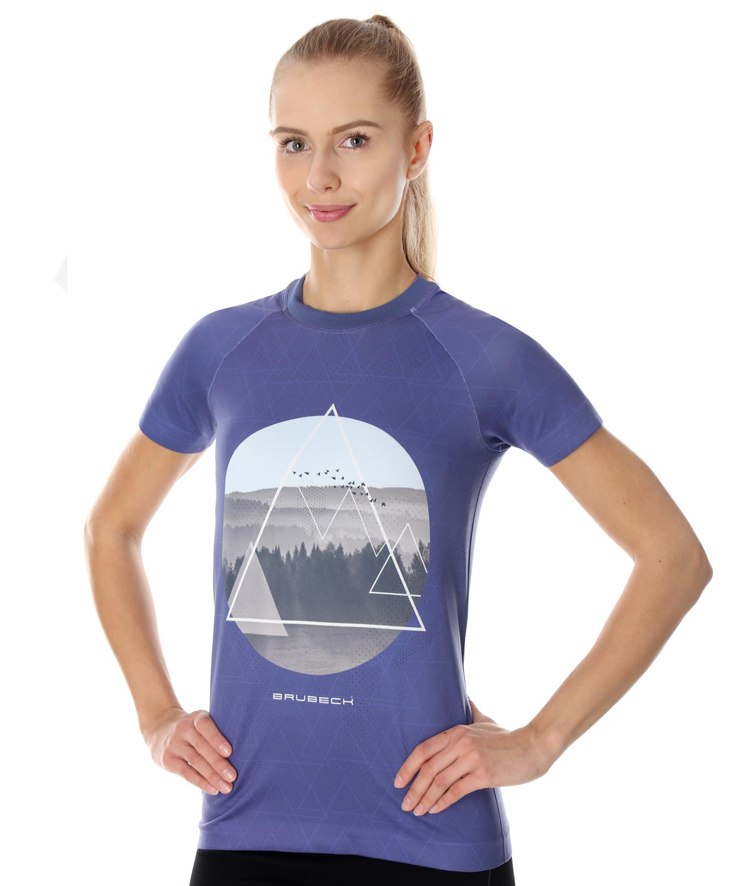 brubeck-city-air-t-shirt-thermoactif-femme-manches-courtes-sans-coutures image 5