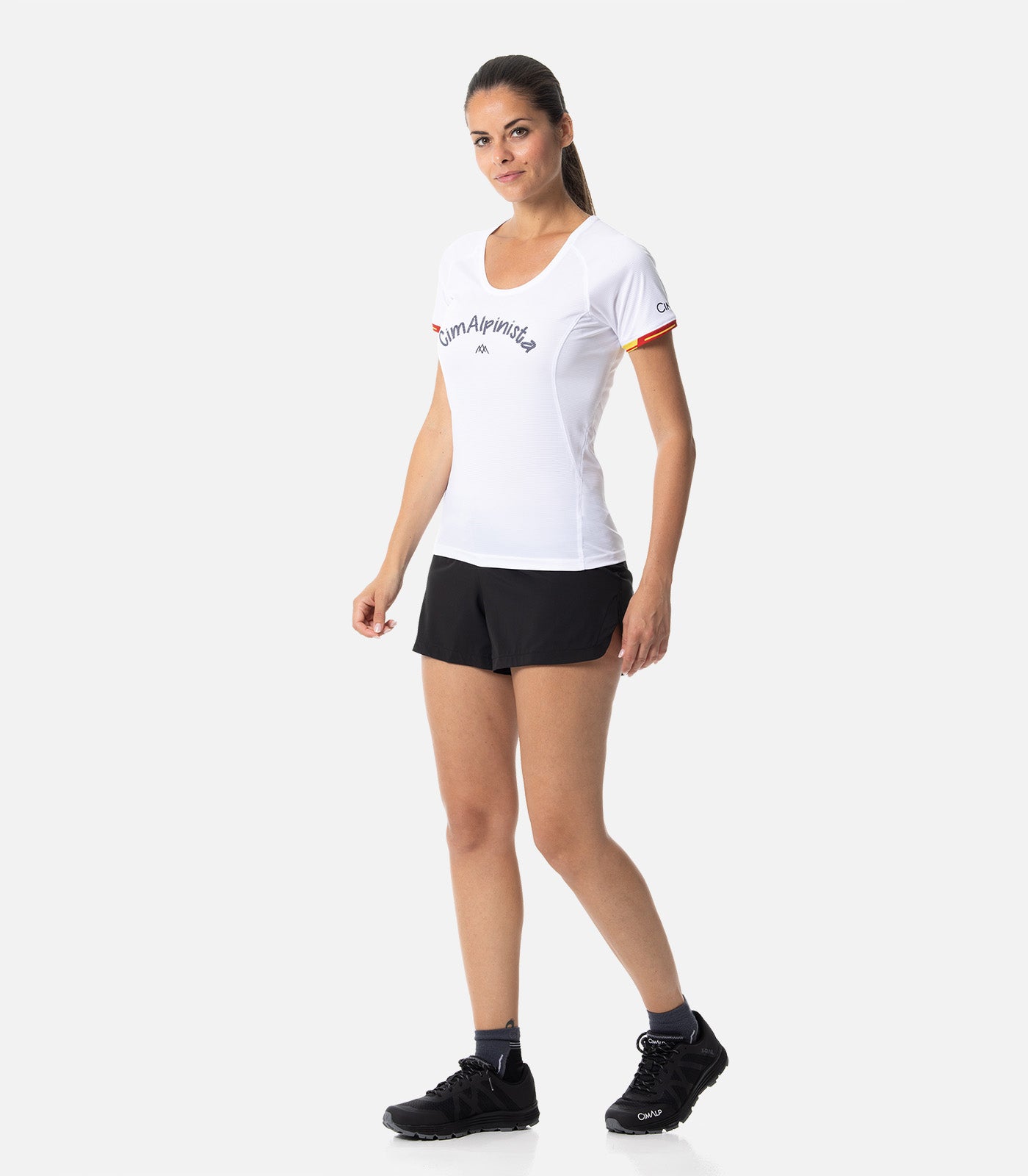 cimalp-spanish-montagnard-t-shirt-trail-blanc-femme image 3