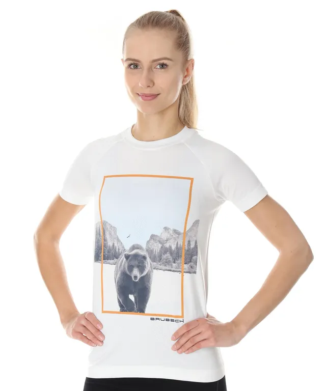 brubeck-city-air-t-shirt-thermoactif-femme-manches-courtes-sans-coutures image 1