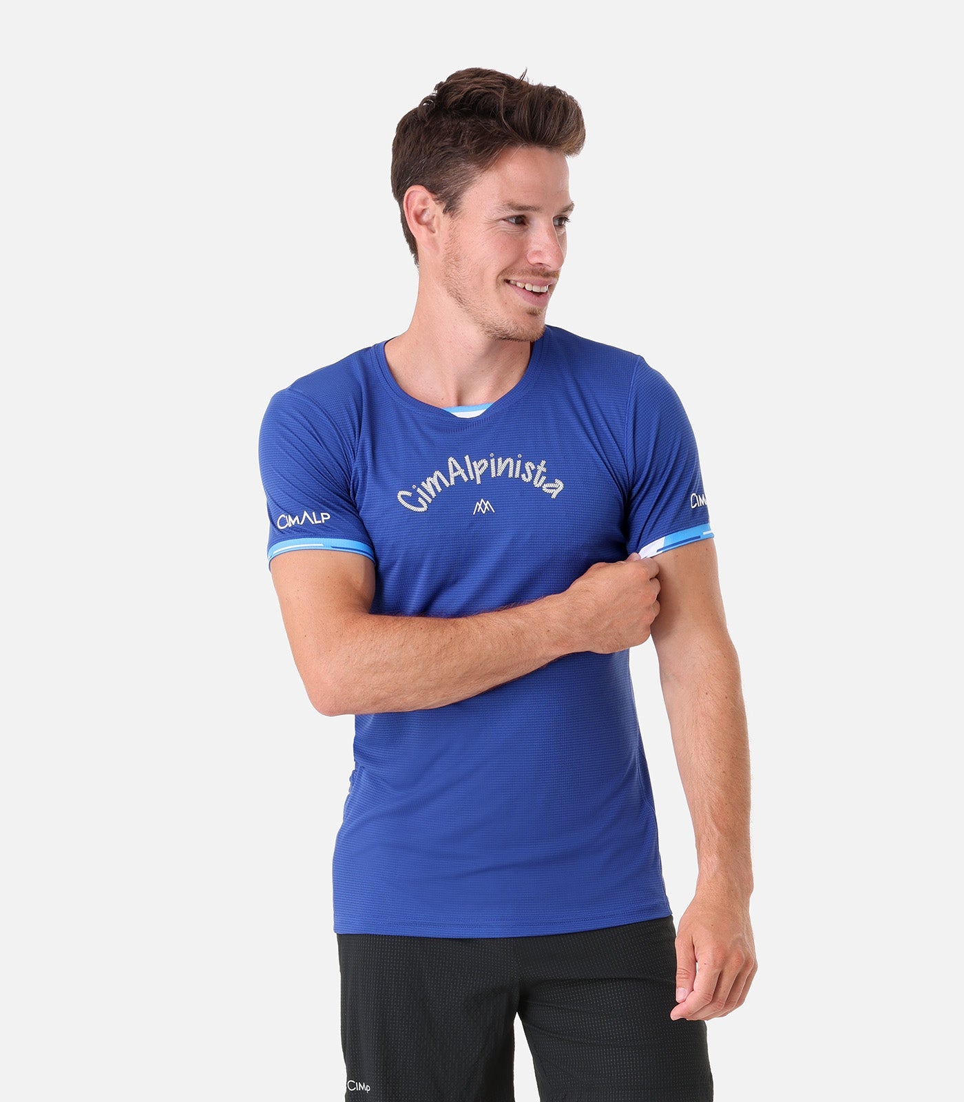 cimalp-italian-montagnard-h-t-shirt-trail-homme-blanc-100g image 6