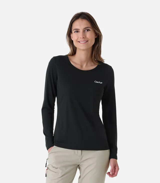 cimalp-aspres-4-f-t-shirt-randonn-e-femme-bleu-respirant image 1