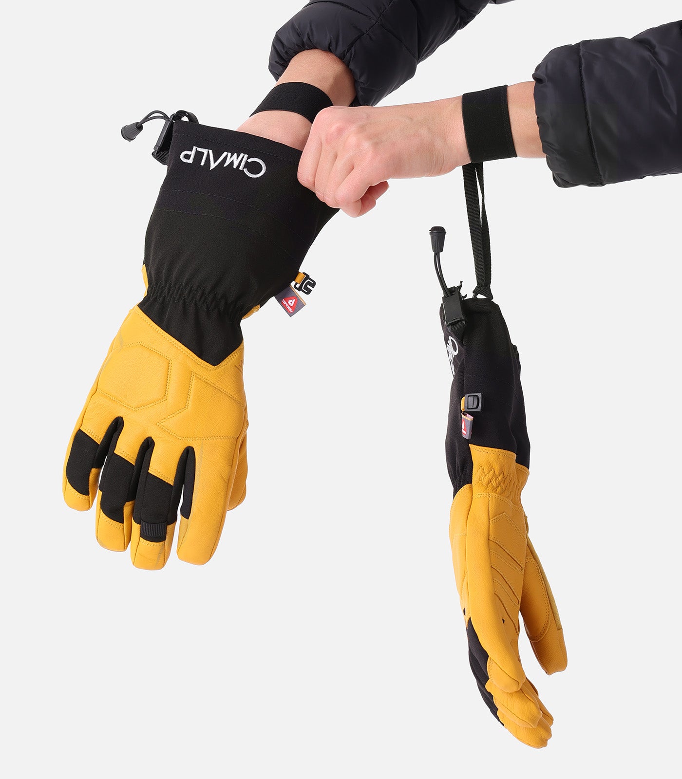 cimalp-hercule-4-gants-ski-randonn-e-noirs-chauds image 2