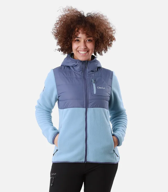 cimalp-charvet-f-veste-polaire-femme-ciel-m-rinos image 1