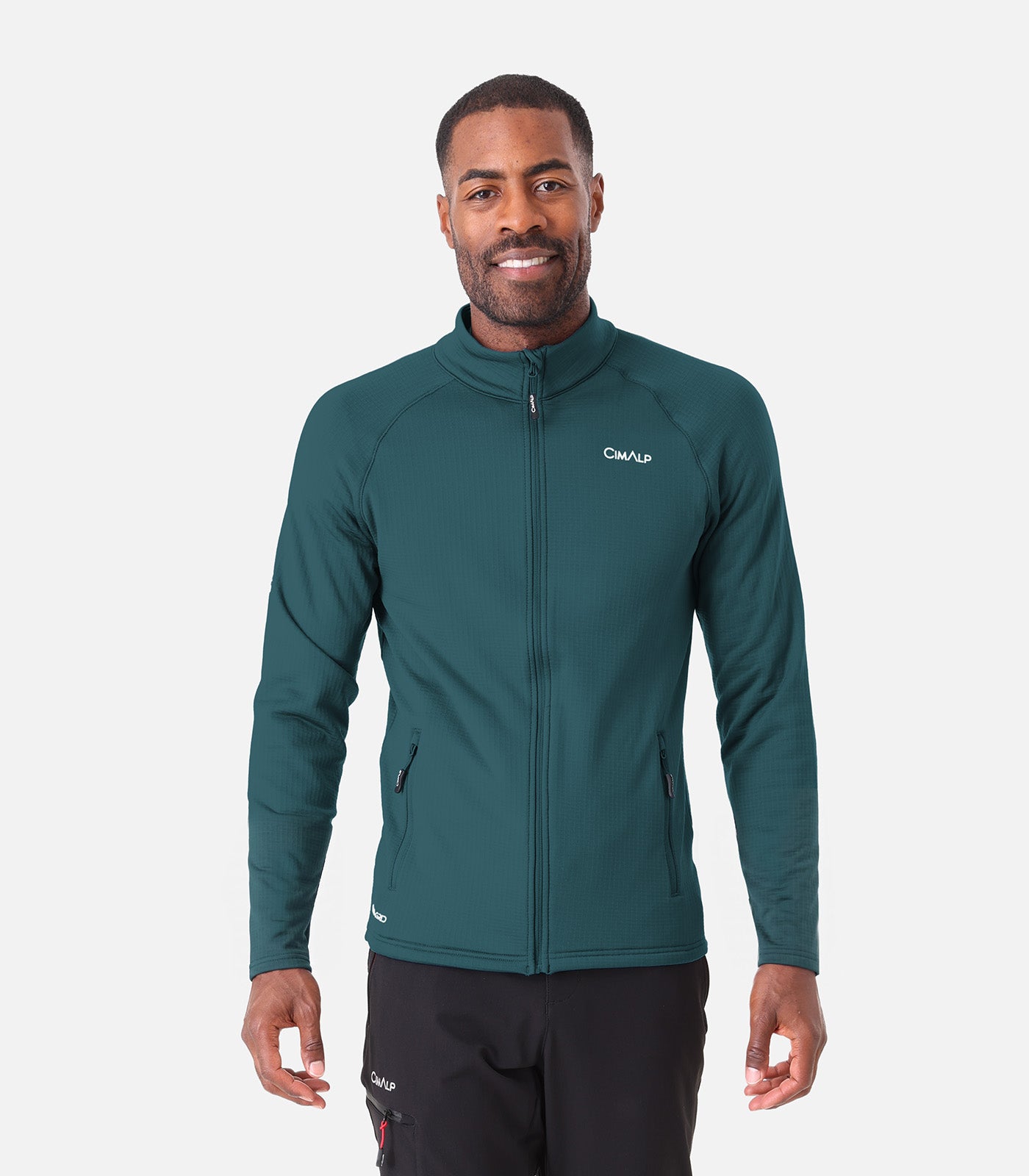 cimalp-chiran-h-veste-polaire-homme-bordeaux-respirante image 7