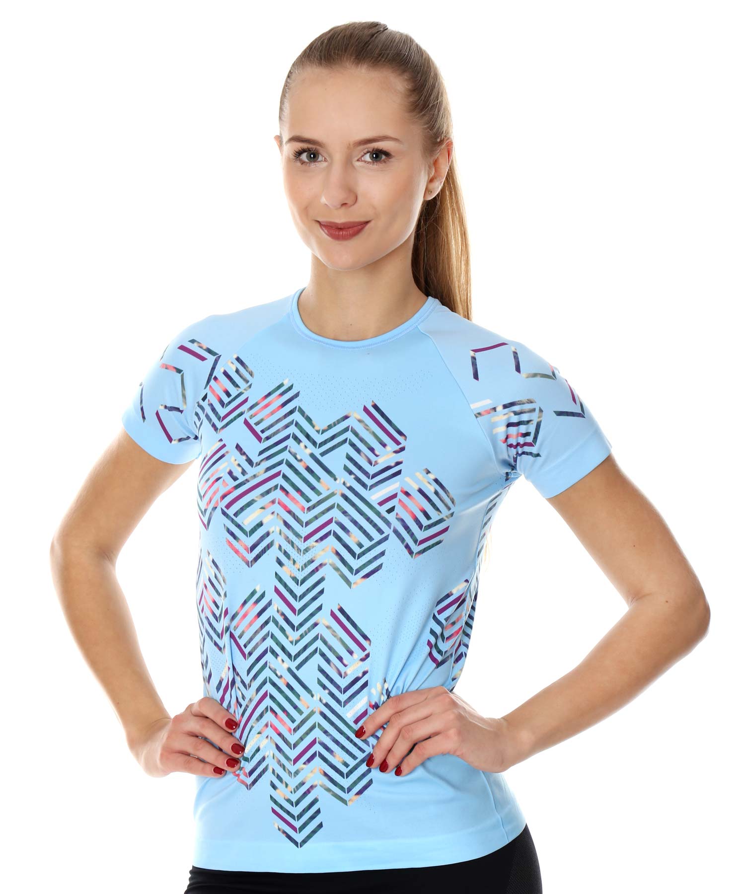 brubeck-athletic-running-air-t-shirt-running-femme-respirant image 4