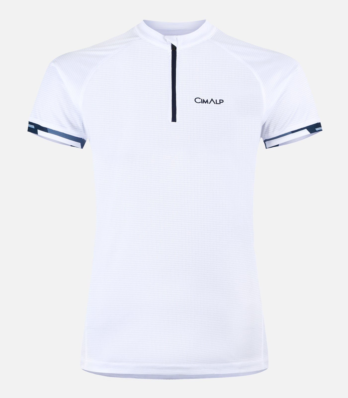 cimalp-autane-f-t-shirt-trail-femme-marine-demi-zip image 8