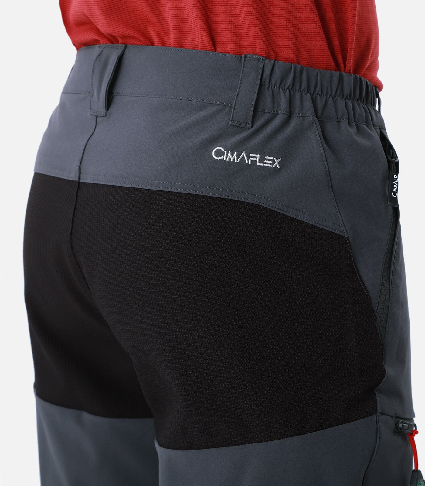 cimalp-rock-medium-2-h-short-randonnee-homme-marron-stretch image 6