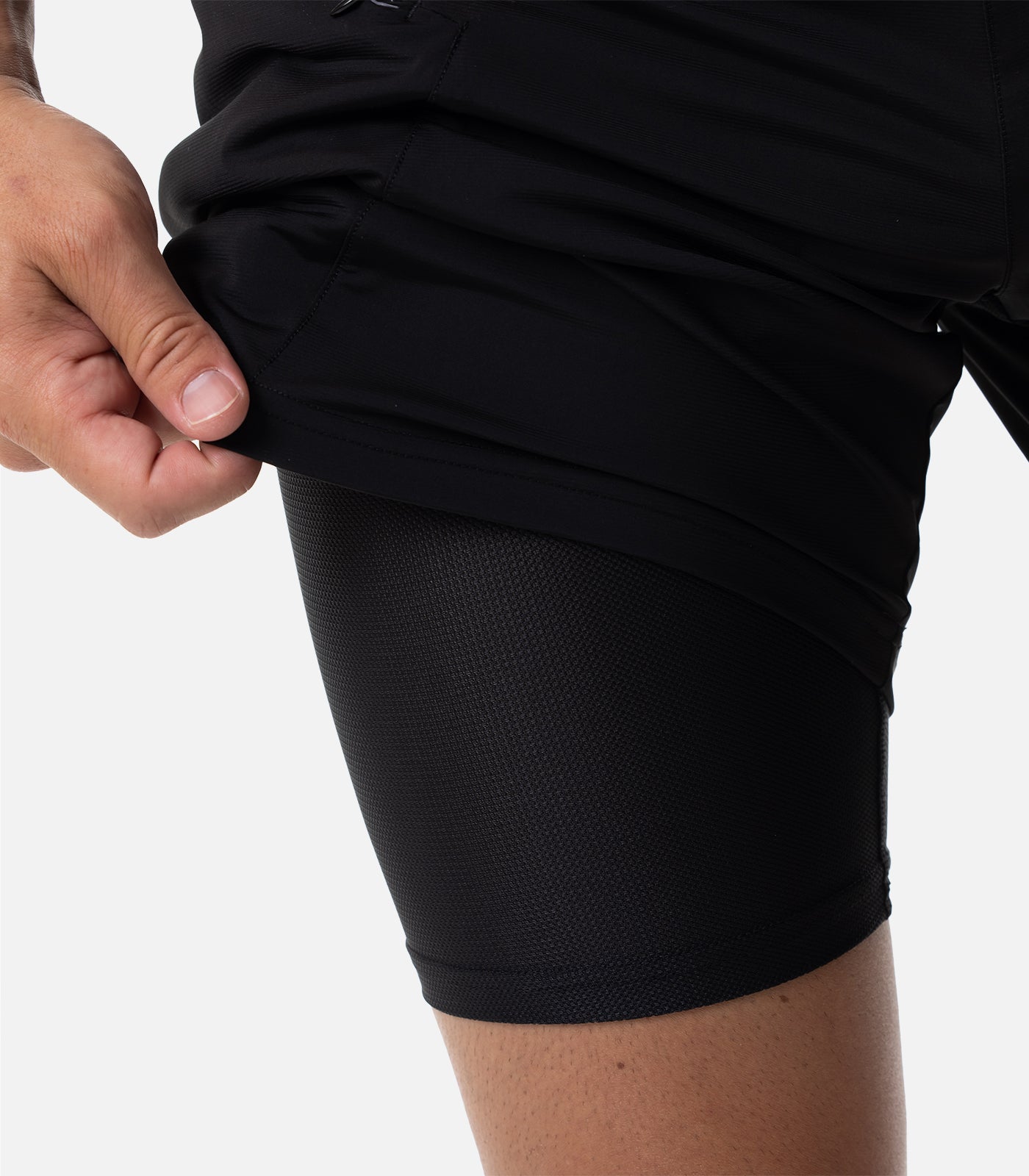cimalp-aoste-2-h-short-trail-homme-noir-stretch image 5