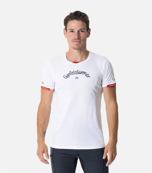 cimalp-german-montagnard-t-shirt-trail-homme-blanc-100g image 1
