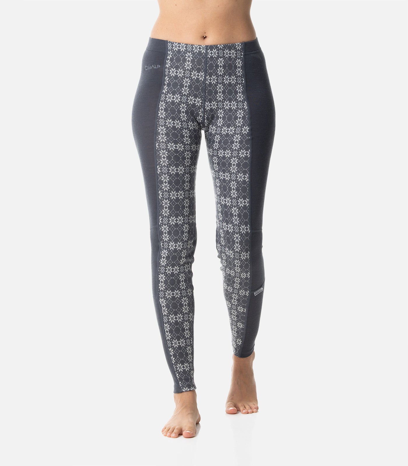 cimalp-wool-pant-f-collant-thermique-femme-gris image 7