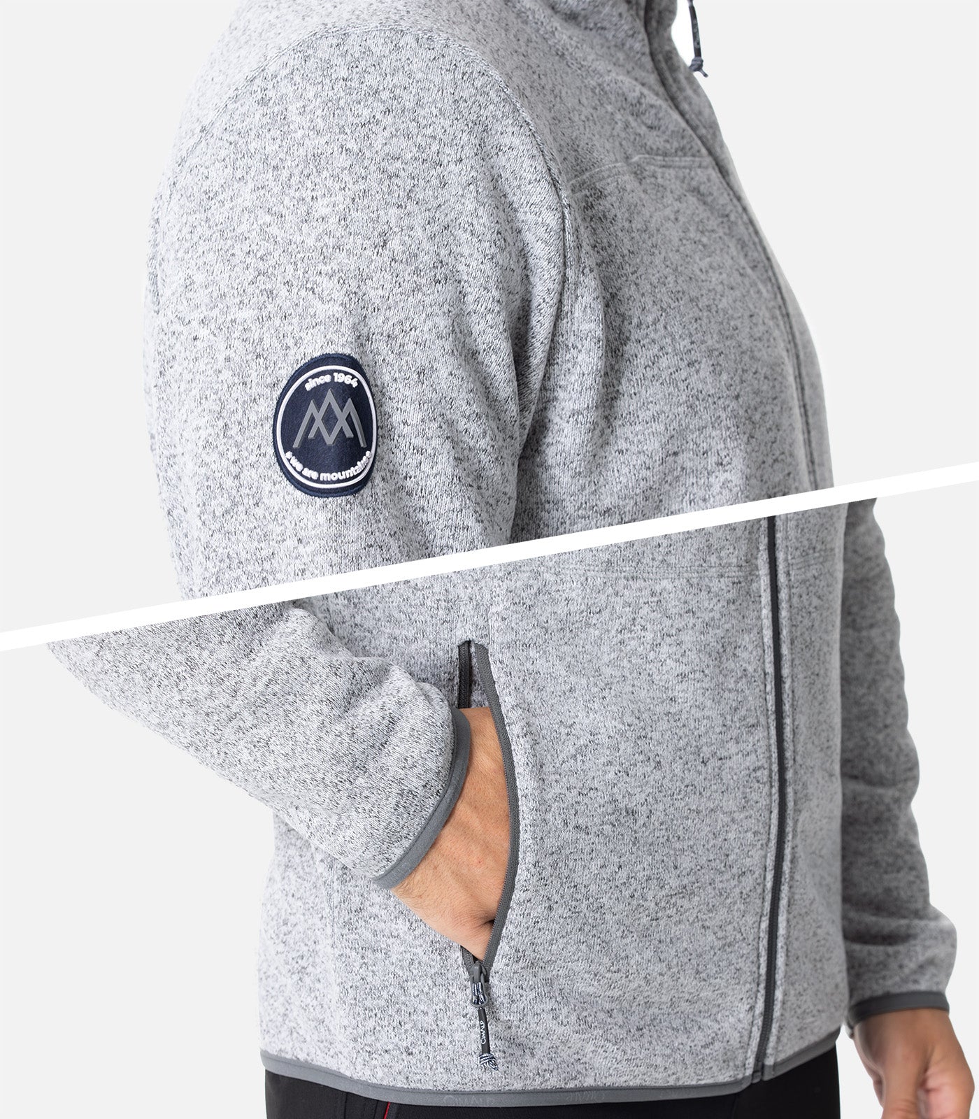 cimalp-royans-4-h-polaire-homme-aspect-laine-recycl-e image 6