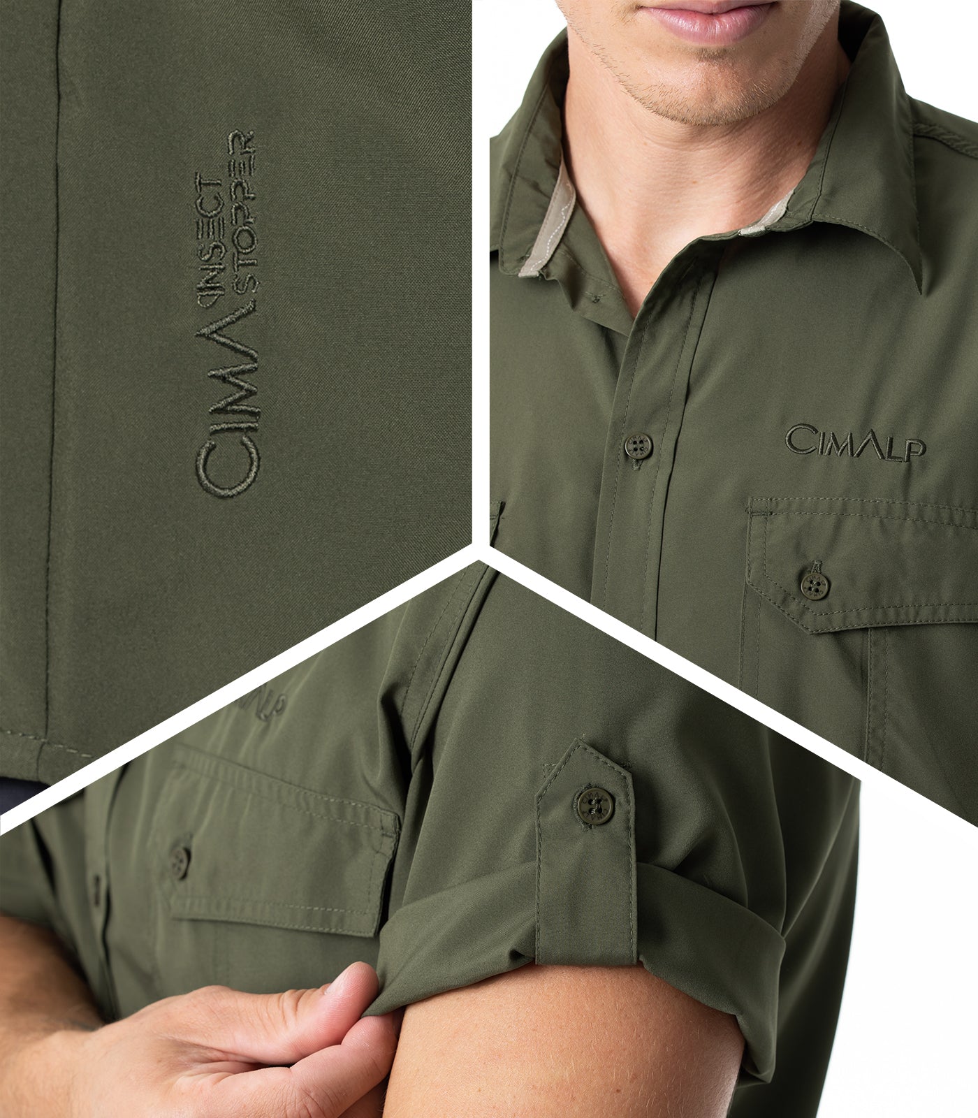 cimalp-anton-4-h-chemise-randonn-e-homme-kaki-uv image 5