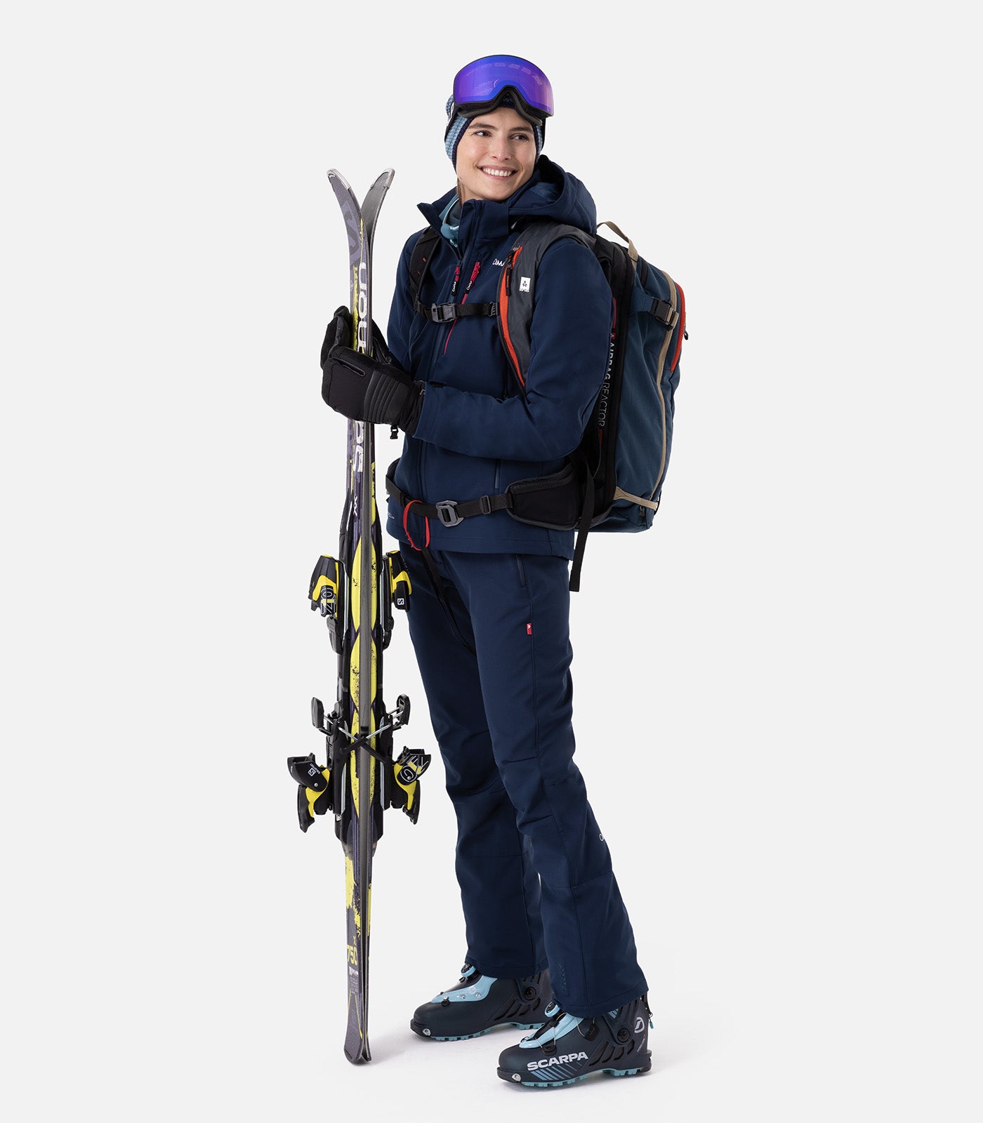 cimalp-gervais-2-f-veste-ski-femme-bleu-canard-chaude image 3