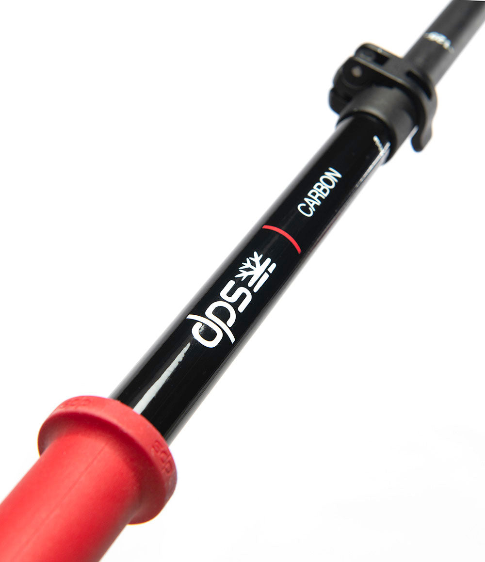 dps-b-tons-ski-t-lescopiques-110-140-cm-carbone-alu-rouge image 2