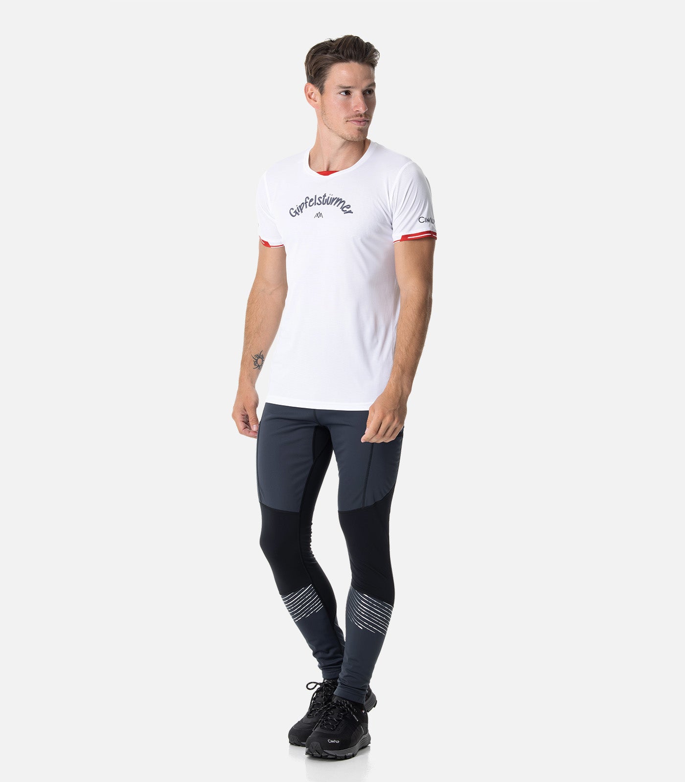 cimalp-german-montagnard-t-shirt-trail-homme-blanc-100g image 3