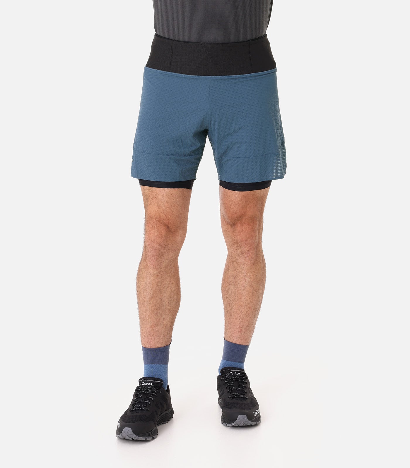 cimalp-lavaredo-h-short-trail-homme-noir-m-2-en-1-poches image 1
