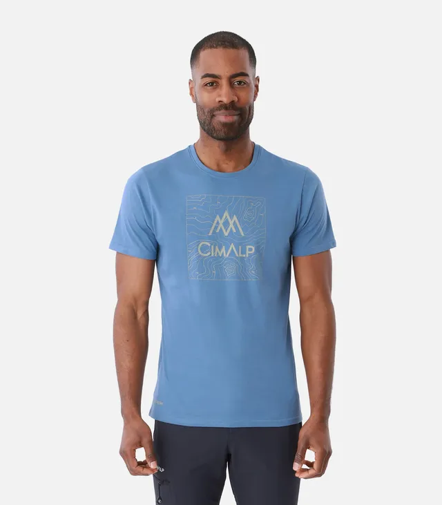 cimalp-map-2-h-t-shirt-rando-homme-bleu-anti-uv image 1