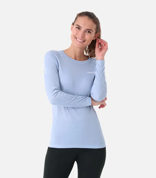 cimalp-warm-top-5-f-haut-thermique-femme-noir-col-rond image 1