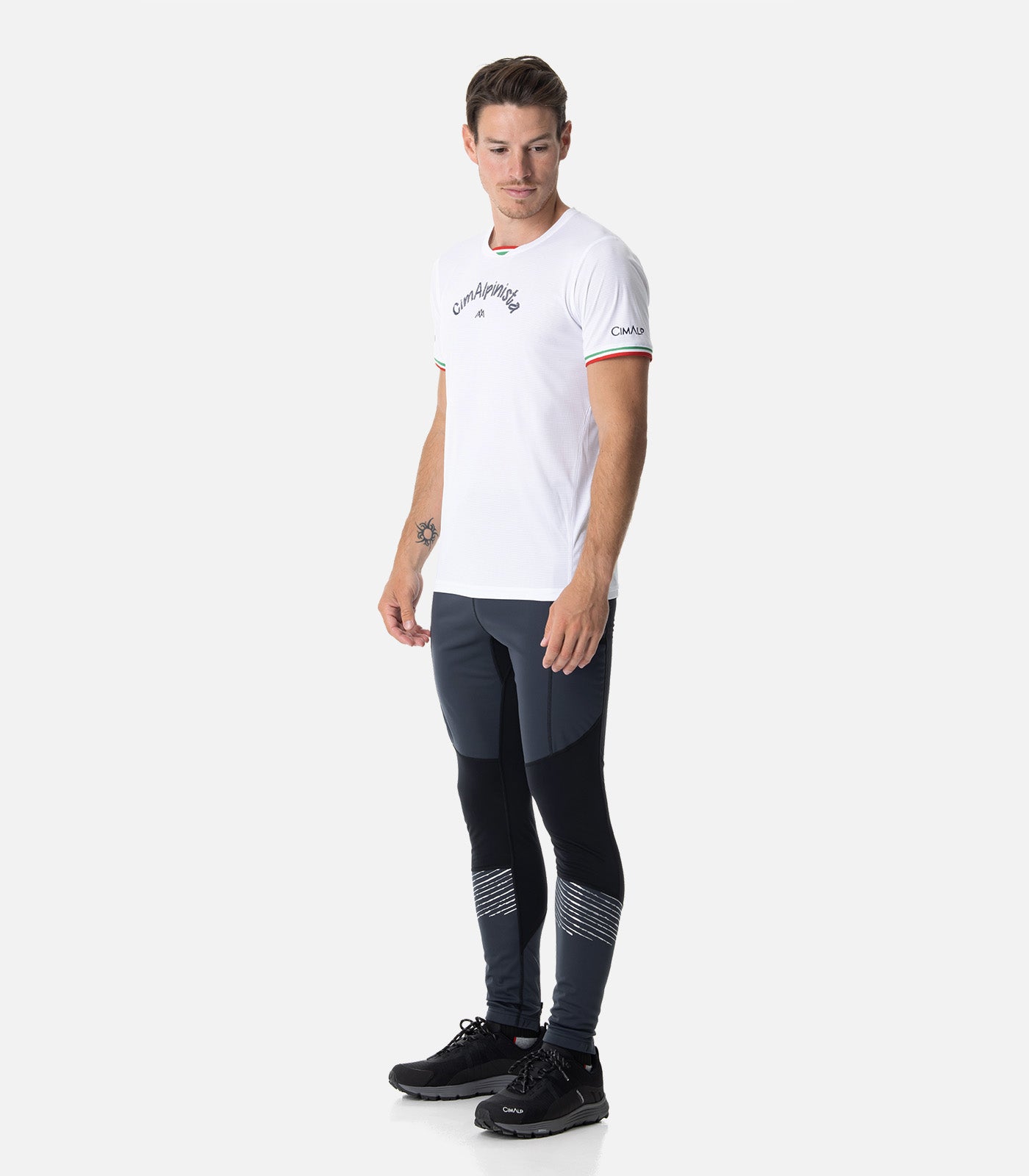 cimalp-italian-montagnard-h-t-shirt-trail-homme-blanc-100g image 3