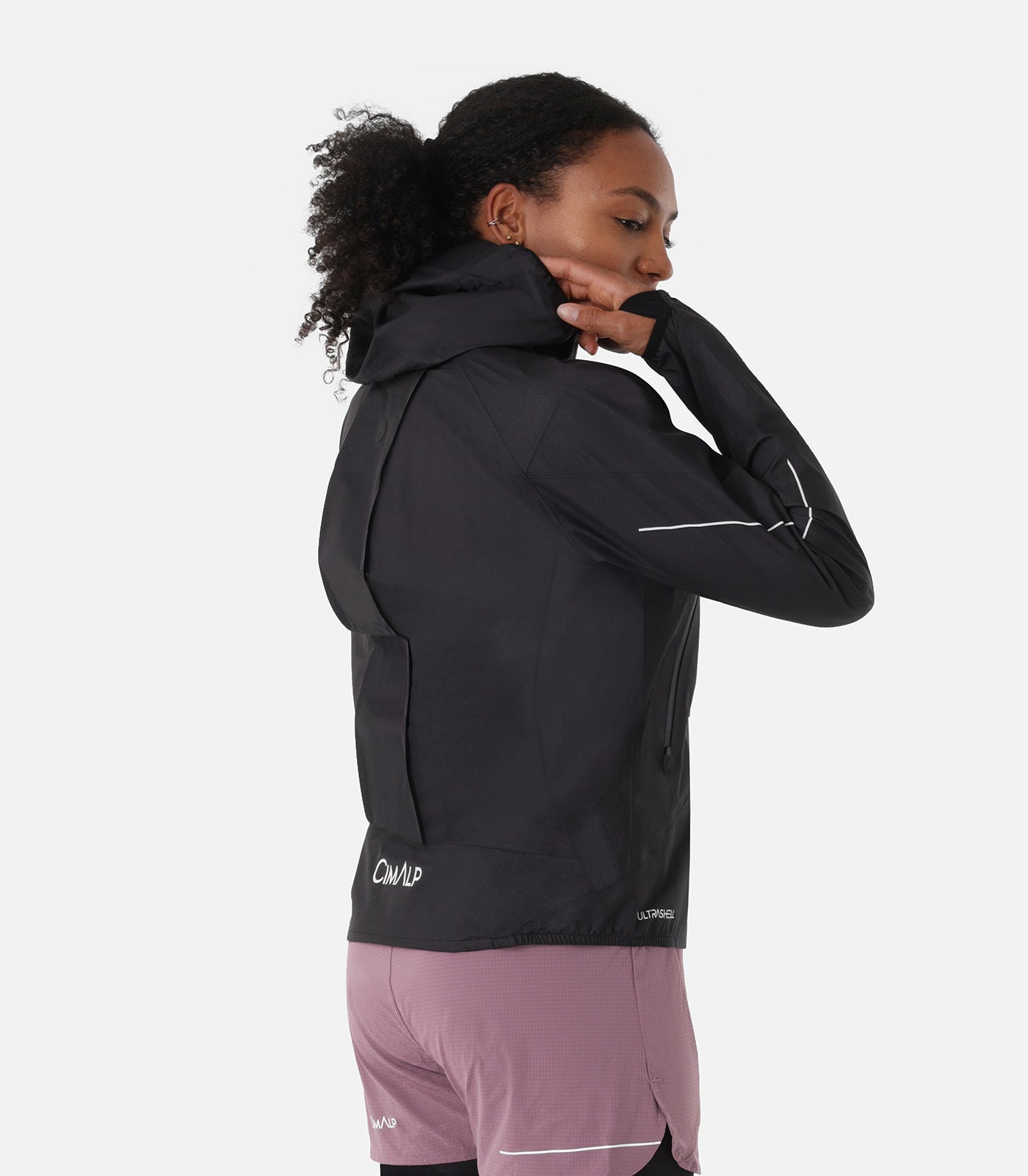 cimalp-storm-pro-f-veste-trail-femme-noir-imperm-able image 3