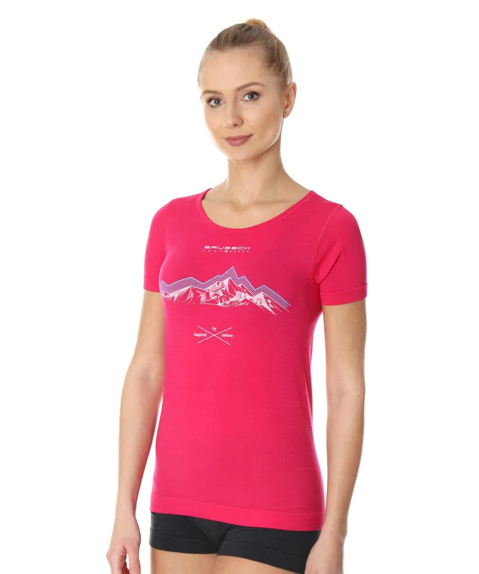 brubeck-outdoor-wool-t-shirt-m-rinos-femme-manches-courtes-t image 1