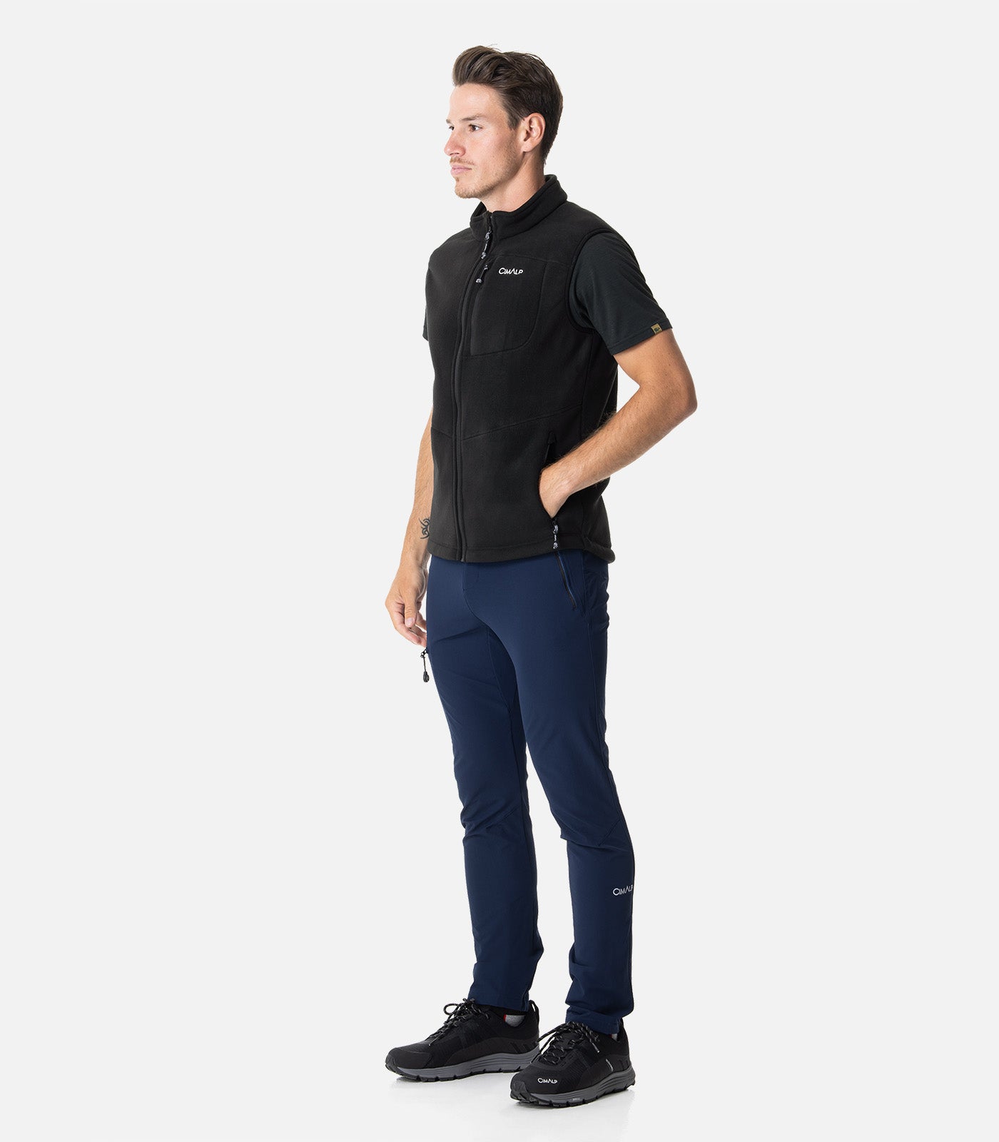cimalp-iceberg-6-h-gilet-polaire-homme-sapin-recycl-stretch image 3
