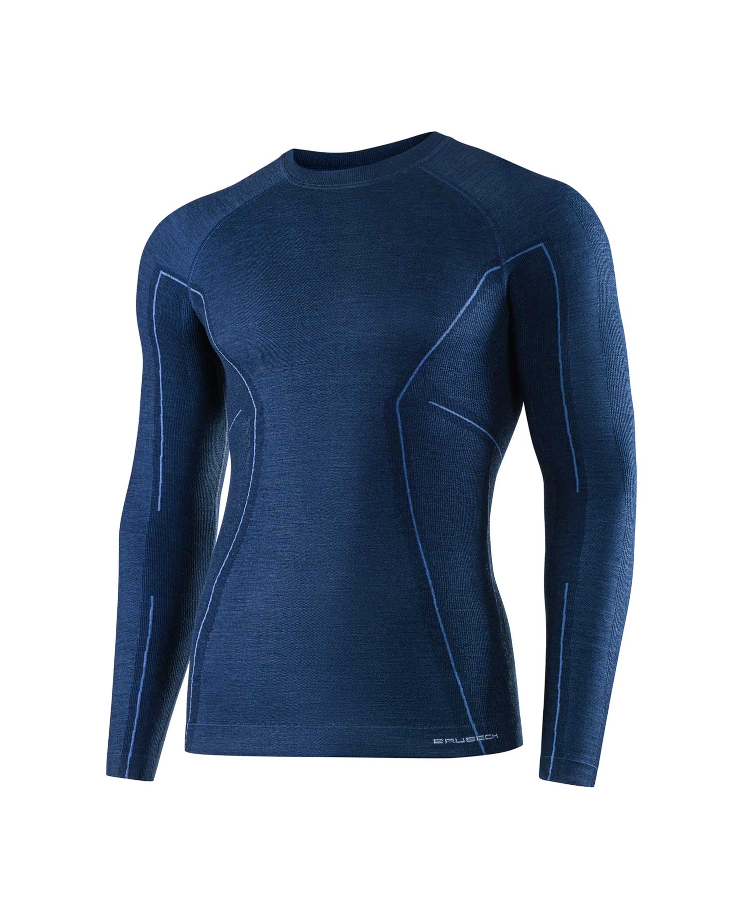 brubeck-active-wool-t-shirt-manche-longue-homme-m-rinos image 6