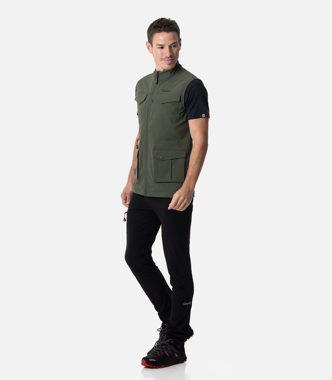 cimalp-ayers-rock-3-h-gilet-randonn-e-homme-kaki-poches image 3