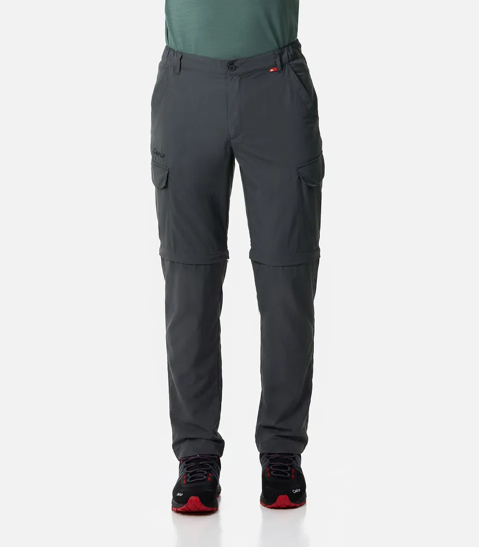 cimalp-katmandou-3-h-pantalon-randonn-e-anthracite-convertible image 1