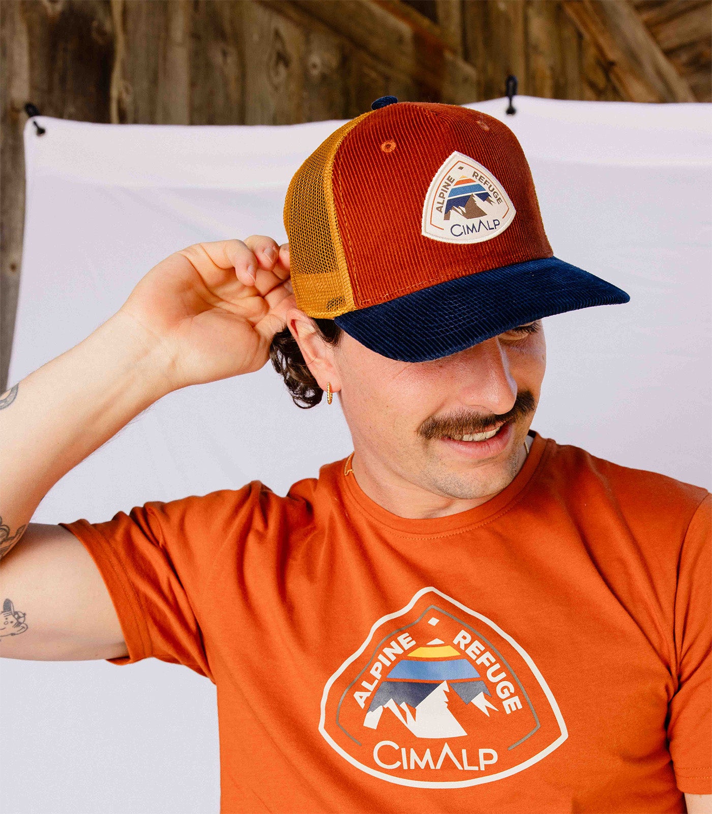 cimalp-coriot-h-casquette-randonn-e-marron image 3