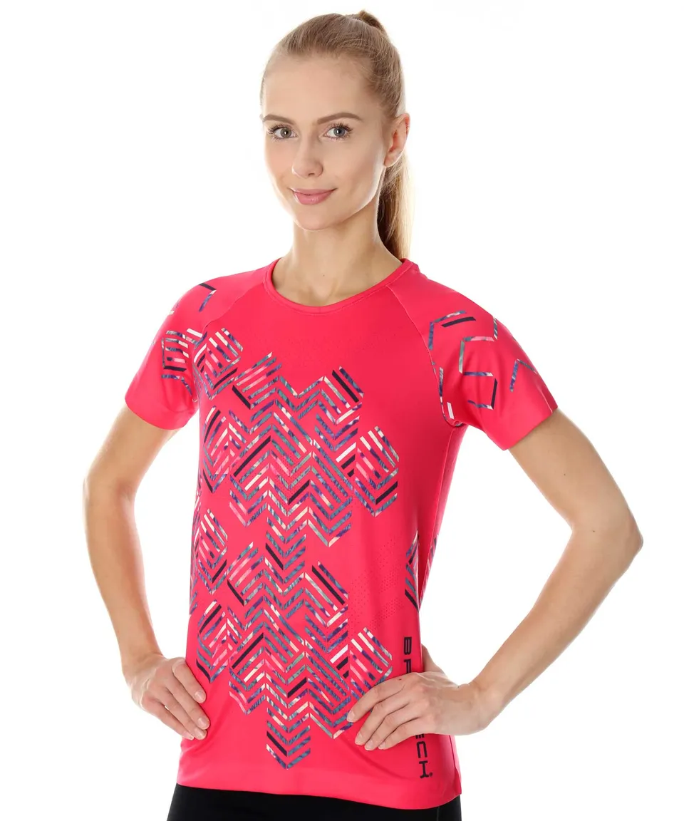 brubeck-athletic-running-air-t-shirt-running-femme-respirant image 1