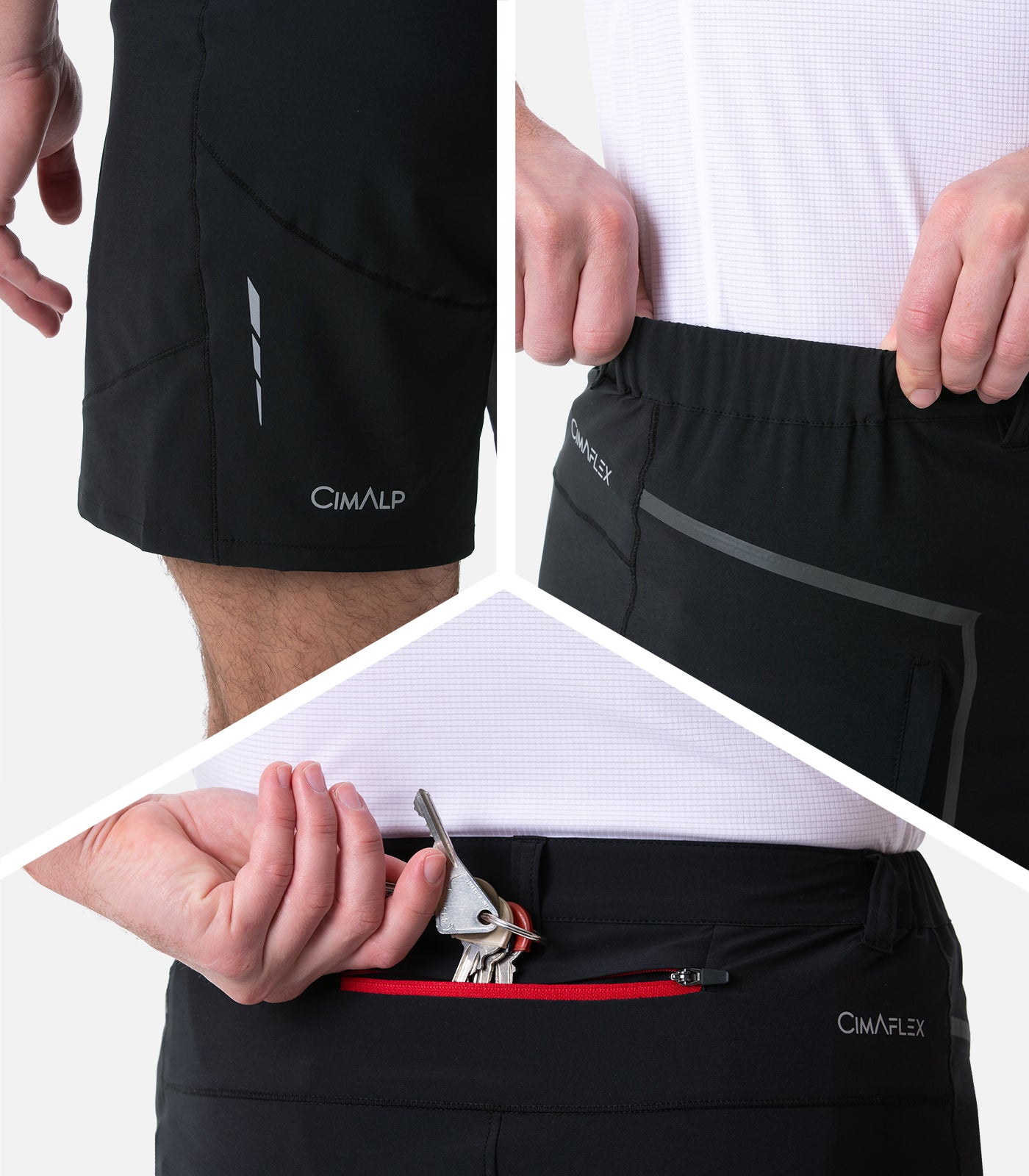 cimalp-fast-short-h-short-randonn-e-homme-noir-stretch image 5