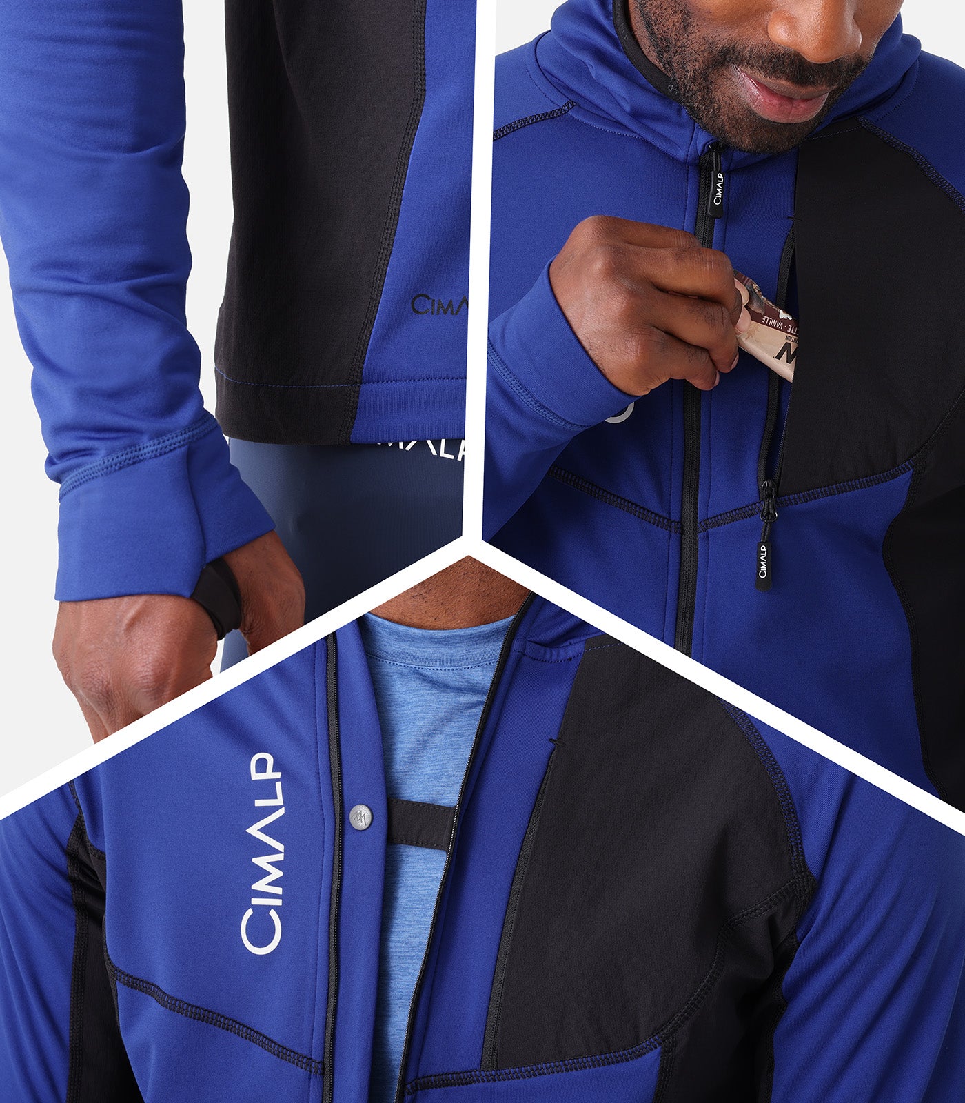 cimalp-blizzard-5-h-veste-polaire-homme-vert-canard image 5