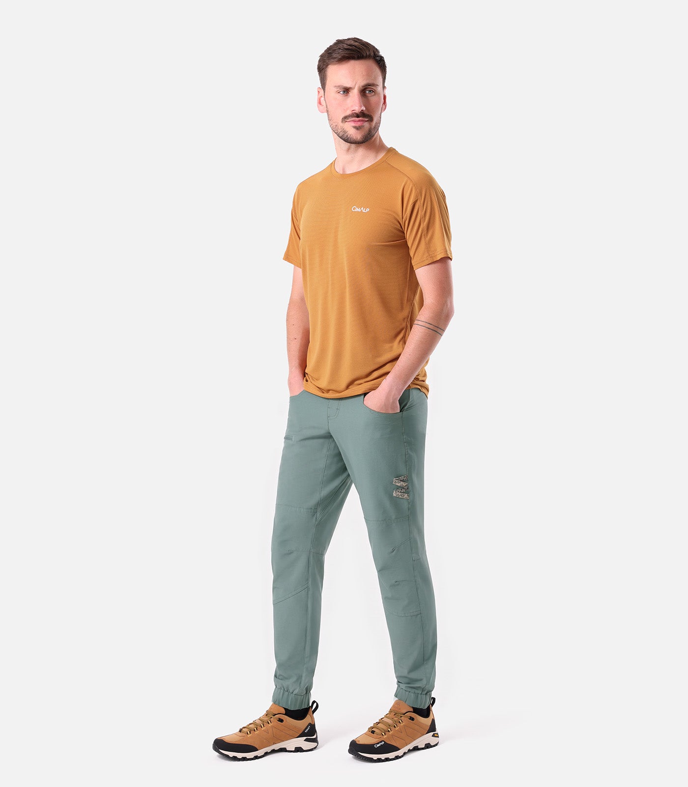 cimalp-orpierre-h-pantalon-escalade-homme-gris-stretch image 2